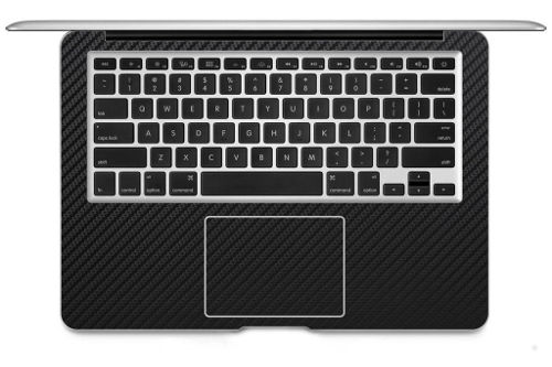 iCarbons Black Carbon Fiber Vinyl Skin for MacBook Air 13 2
