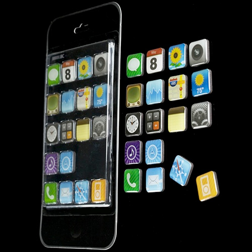 iPhone App Fridge Magnets